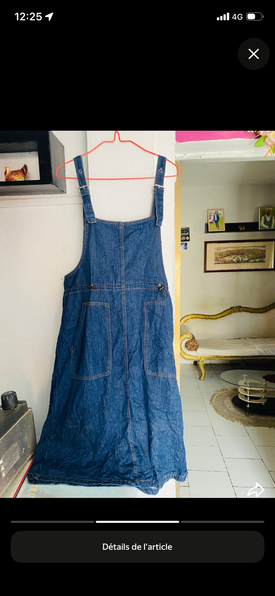 Robe Salopette en Jean