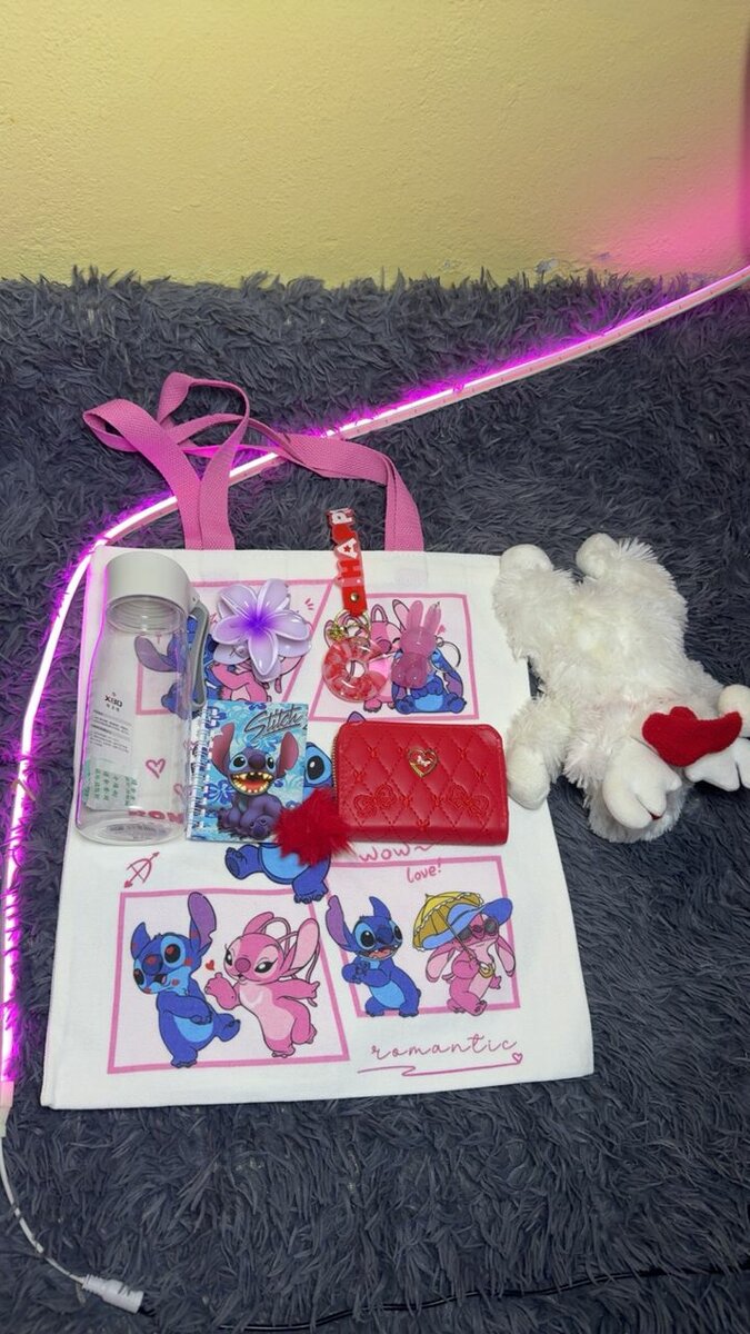 Sac fourre-tout en tissu Stitch