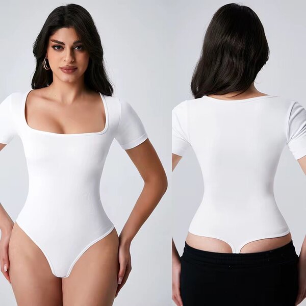 Body à manches courtes