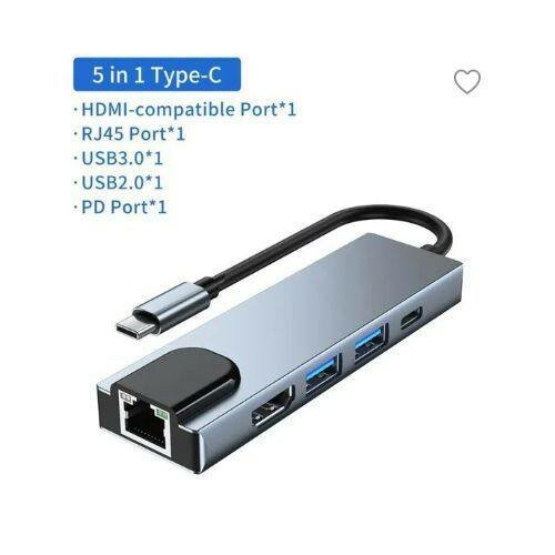 Adaptateur USB-C 5 en 1 LEBAIQI