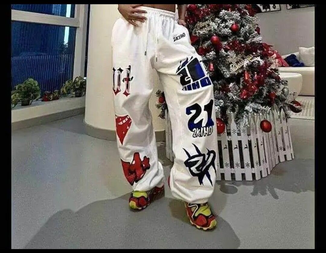 Pantalon streetwear unisexe