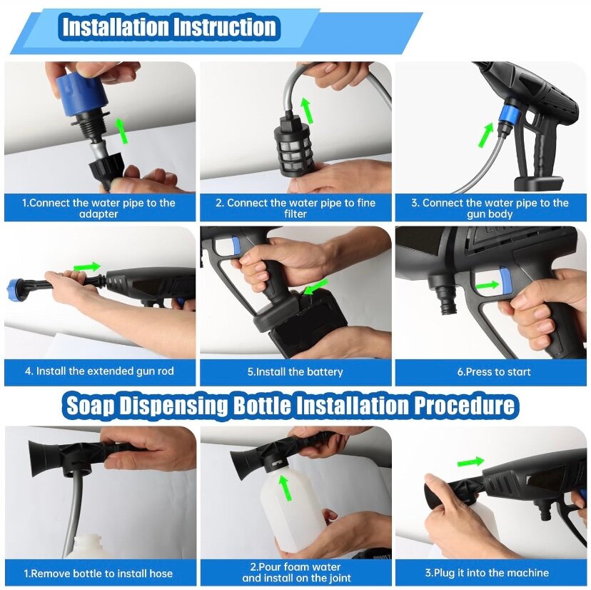 Pistolet de Lavage Manuel
