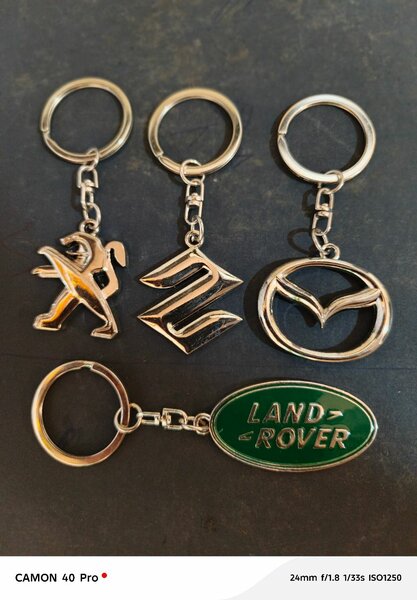 Porte-clés Automobile Métalliques