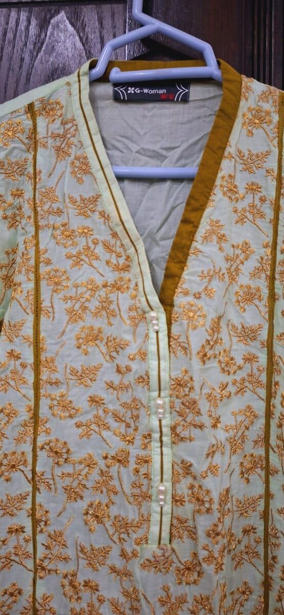 Embroidered Gul Ahmed Kurta