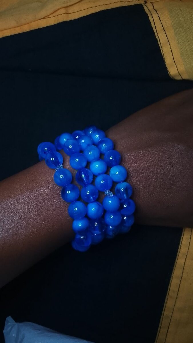 Bracelets en perles colorées