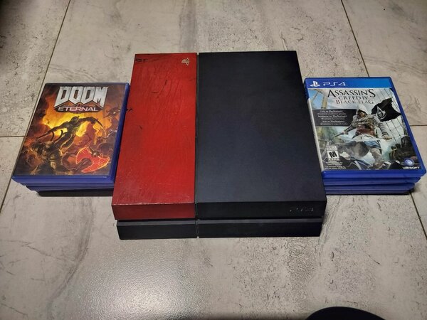 PS4 and 8 games