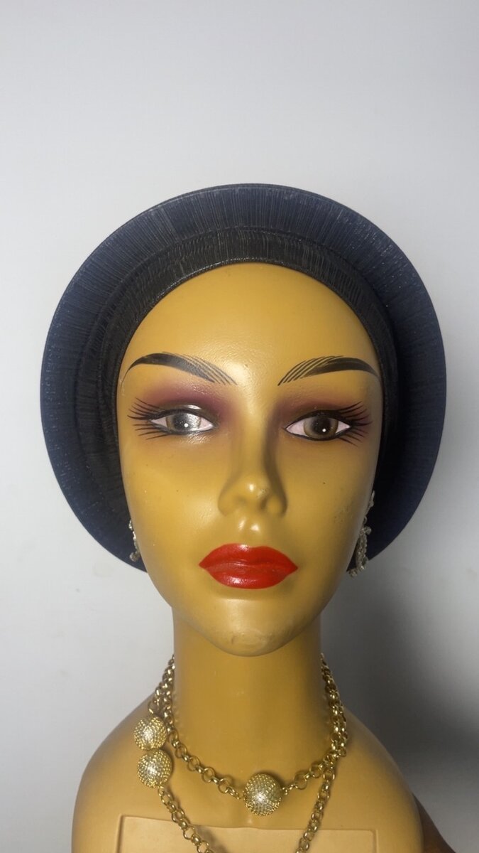 Chapeau Turban Noir Élégant