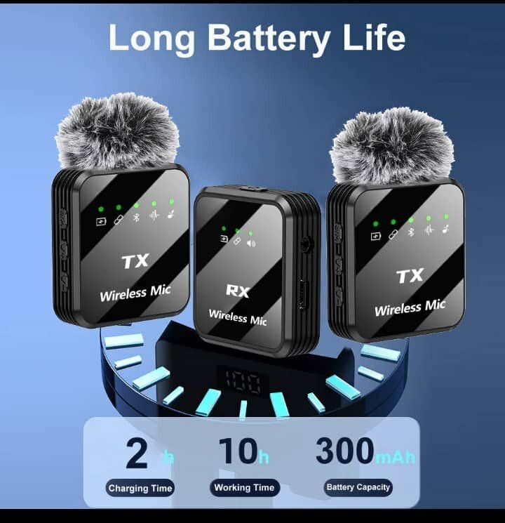 Microphone sans fil avec réduction de bruit