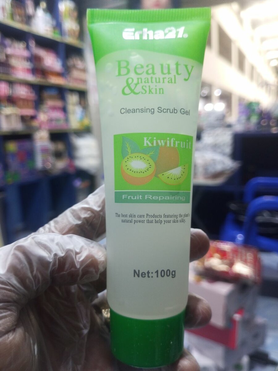 Gommage visage à la Kiwifruit