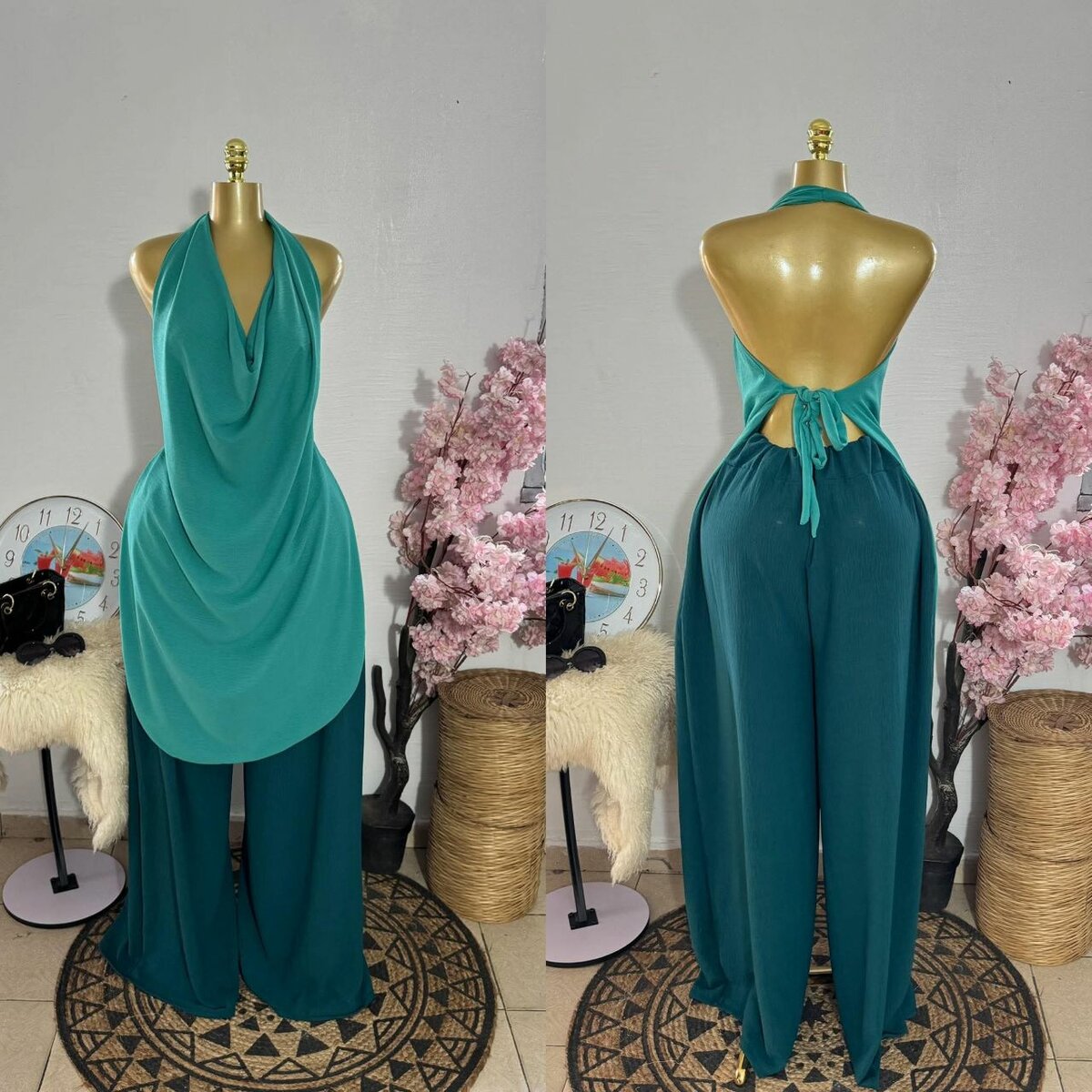 Ensemble chic sans manches