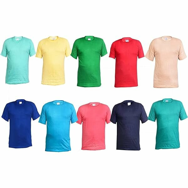 Lot de T-shirts Unisexes Multicolores