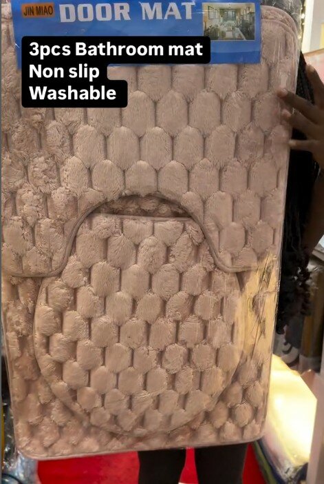 3pcs Bathroom mat