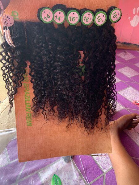 Extensions cheveux bouclés Brésiliens