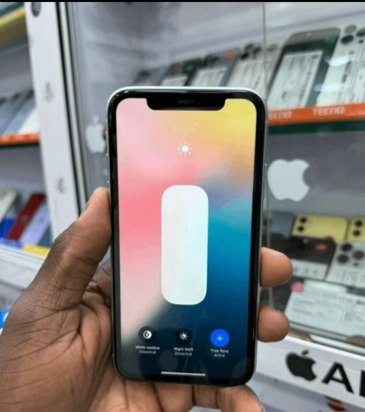 Smartphone Apple Vert