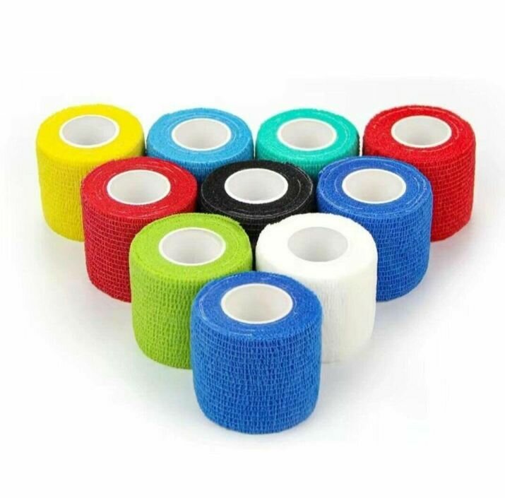 Bandes adhésives colorées