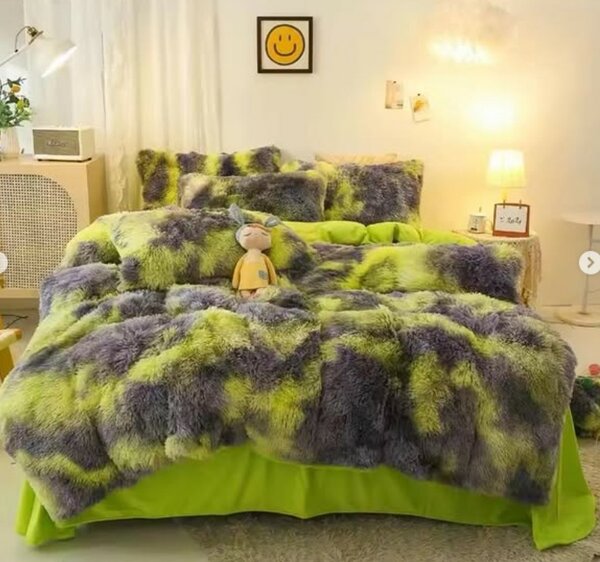 8pcs Fluffy Duvet set