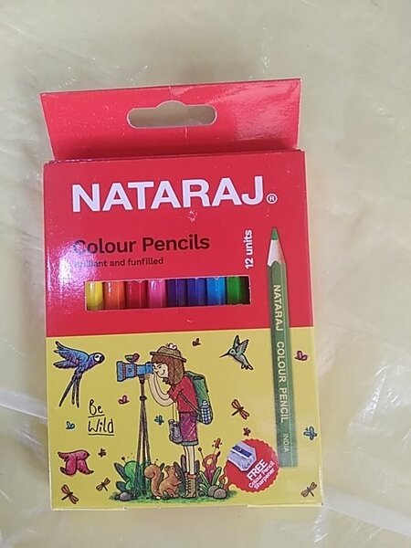 Nataraj colour pencils