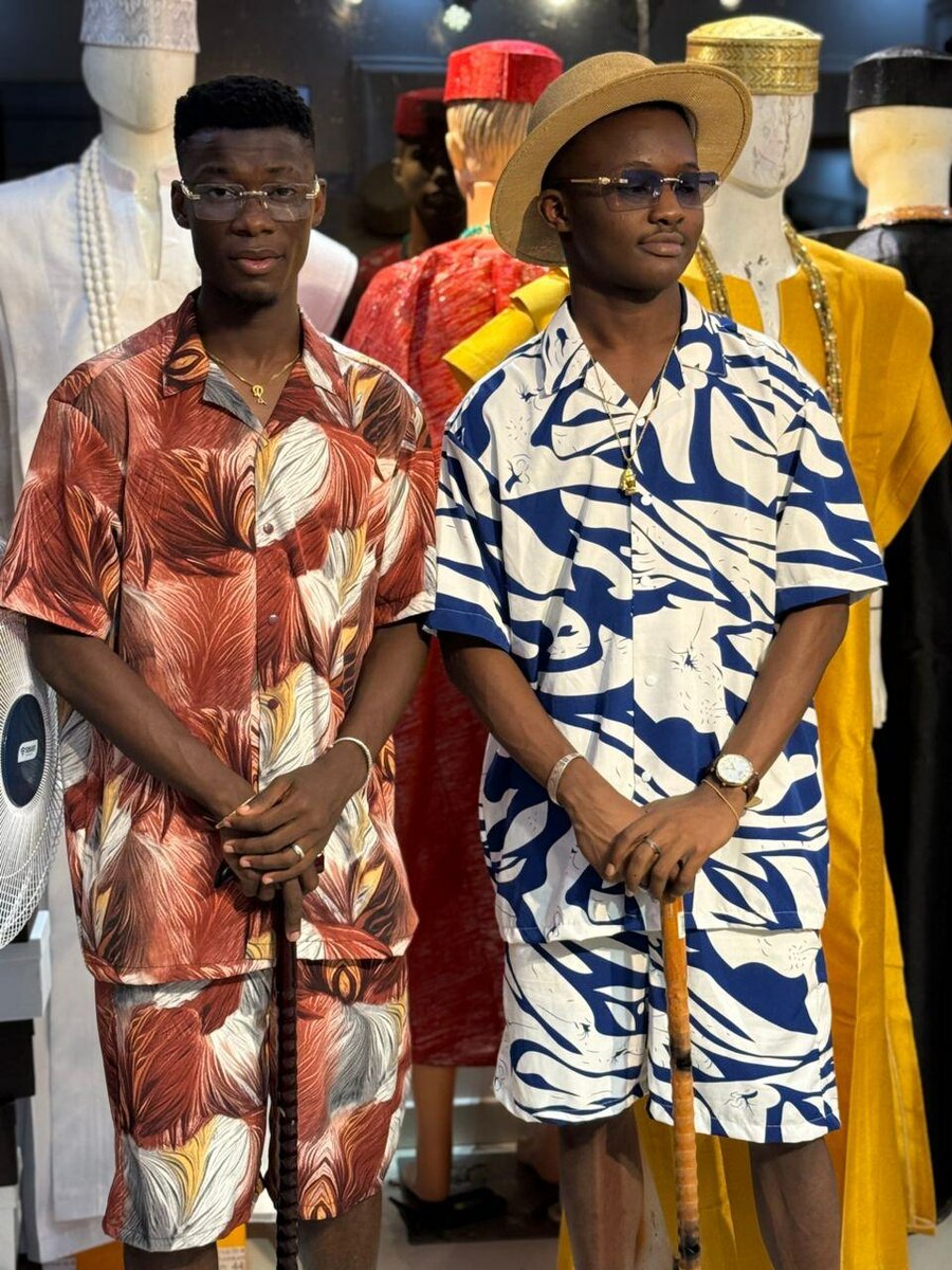 Tenue assortie imprimée estiva