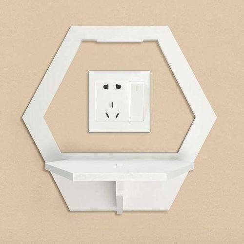 Étagères murales hexagonales