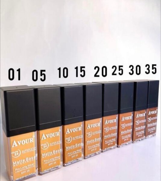 Fond de teint mat longue tenue