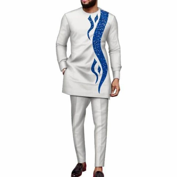 Costume africain pour homme élégant