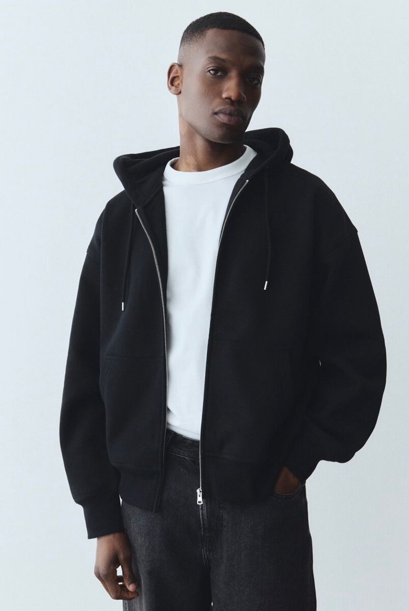 Veste à capuche unisexe élégante