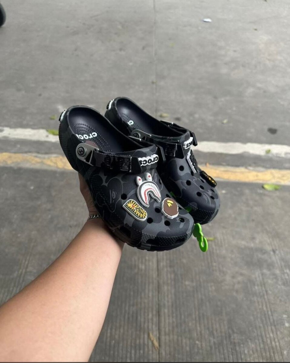 Chaussures Crocs en caoutchouc