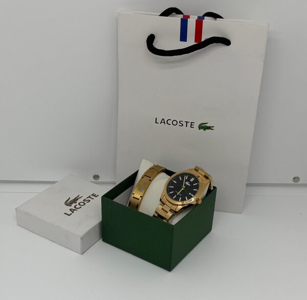 Montre Homme Lacoste Doré Luxe