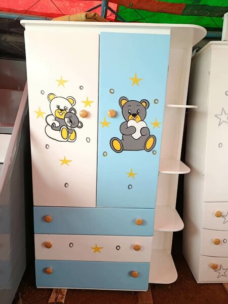 Armoire enfant motif oursons