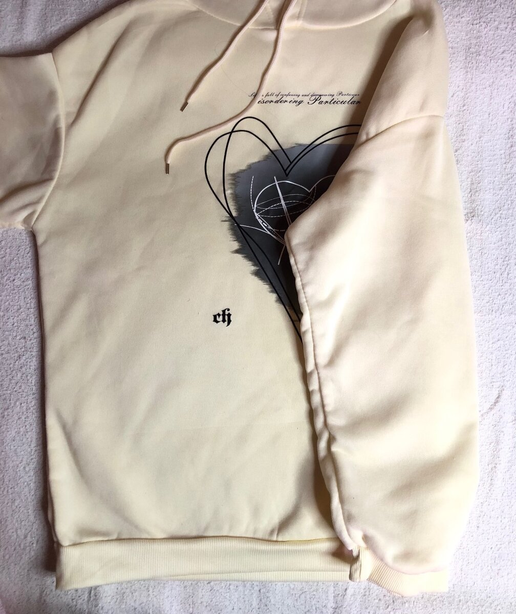 Худи бежевого цвета