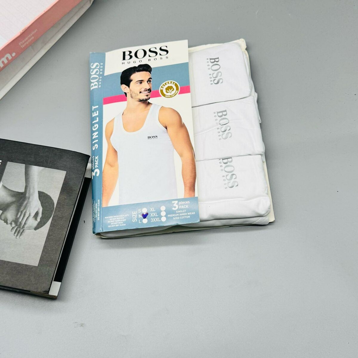 3 in a Pack Singlets