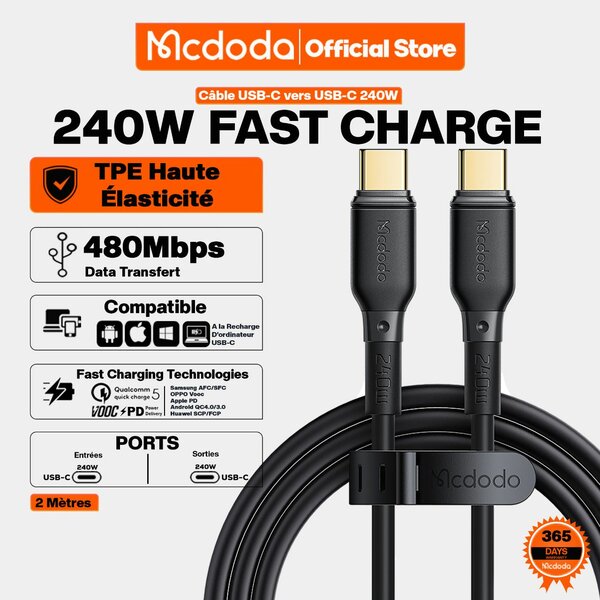 Mcdodo USB-C 240W Super Charge