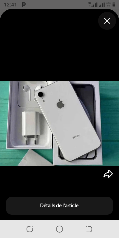 iPhone XR banc avec Accessoire