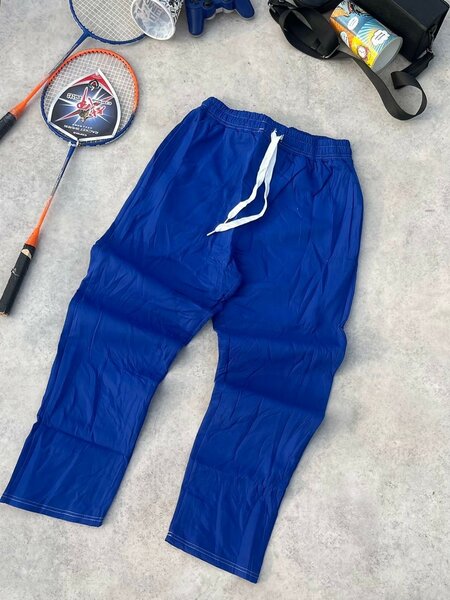 Pantalon de sport bleu homme