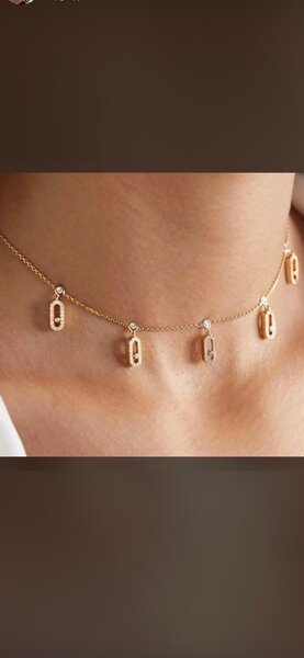 Collier élégant en or