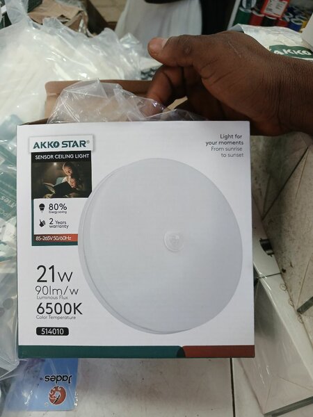 Plafonnier LED avec Détecteur