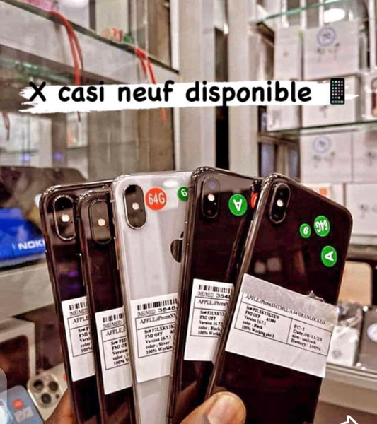iPhone X reconditionné 64Go