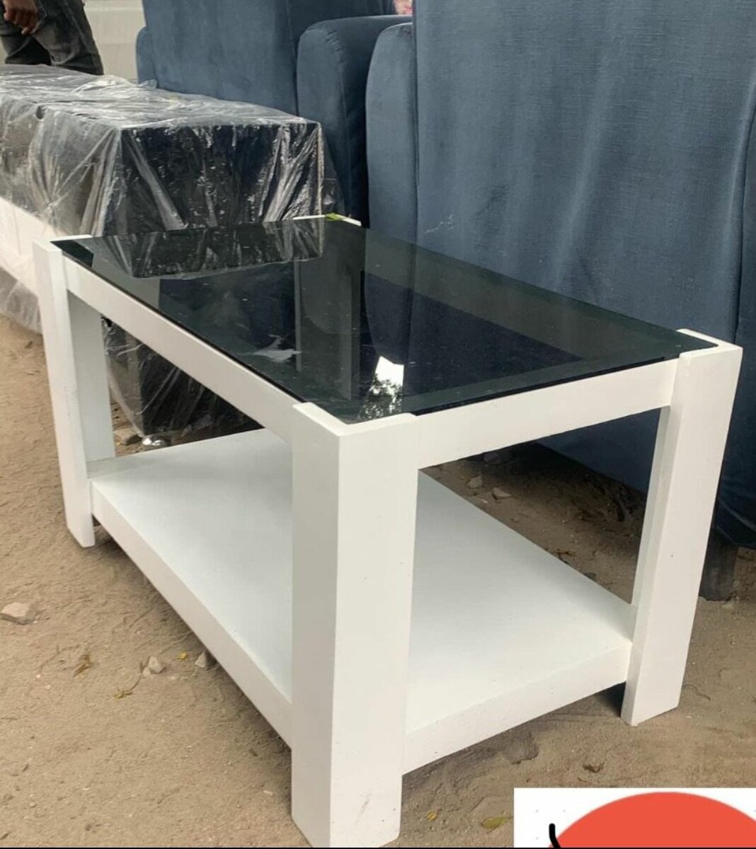 Table basse moderne verre