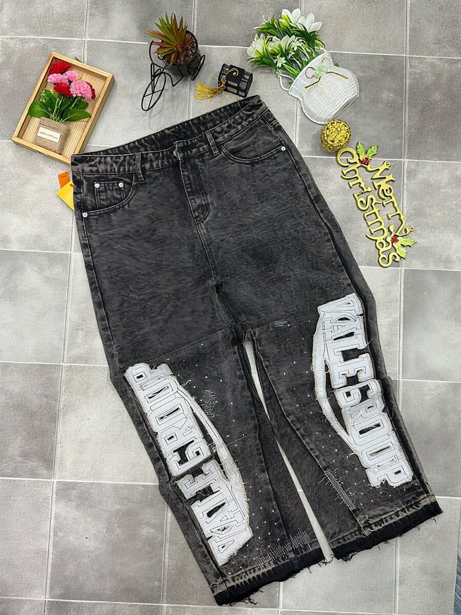 Jeans larges tendance