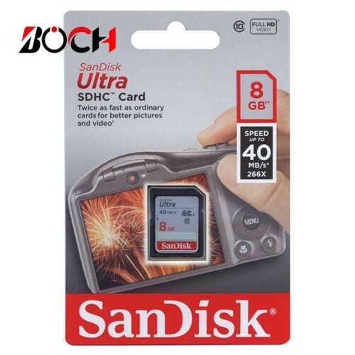 SanDisk Ultra Carte SDHC 8GB