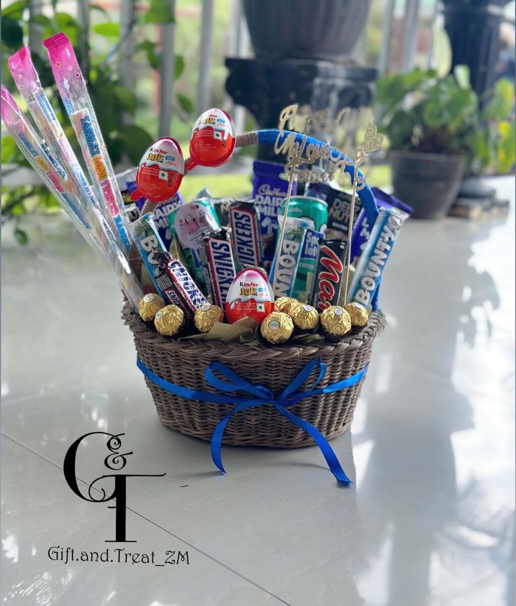Chocolate basket hamper