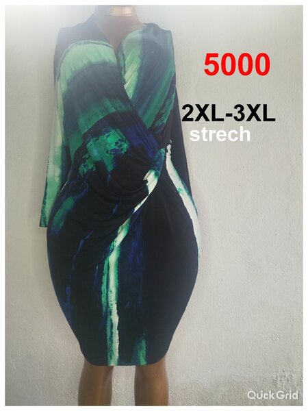 Robe moulante grande taille