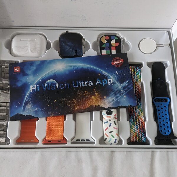 i20 Ultra Watch 3 + Earphones