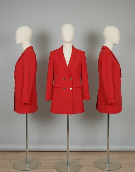 Veste rouge zara