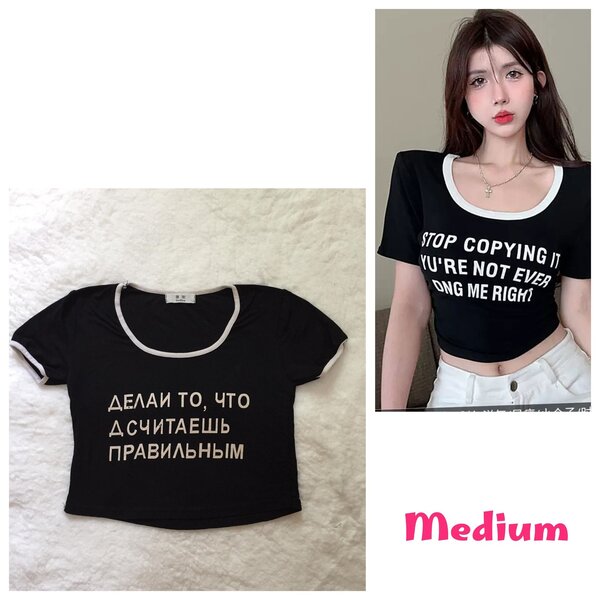 Salaula crop tops and tops