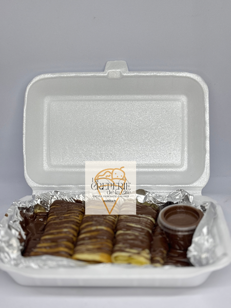 Pack de 7 crêpes au Nutella