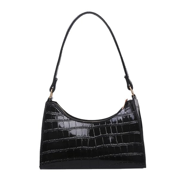 Sac à bandoulière croco chic