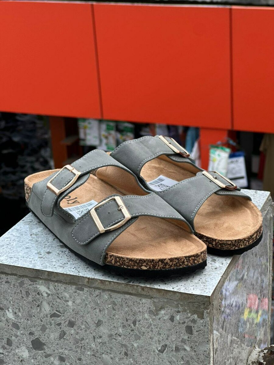 Sandales confort à deux boucles