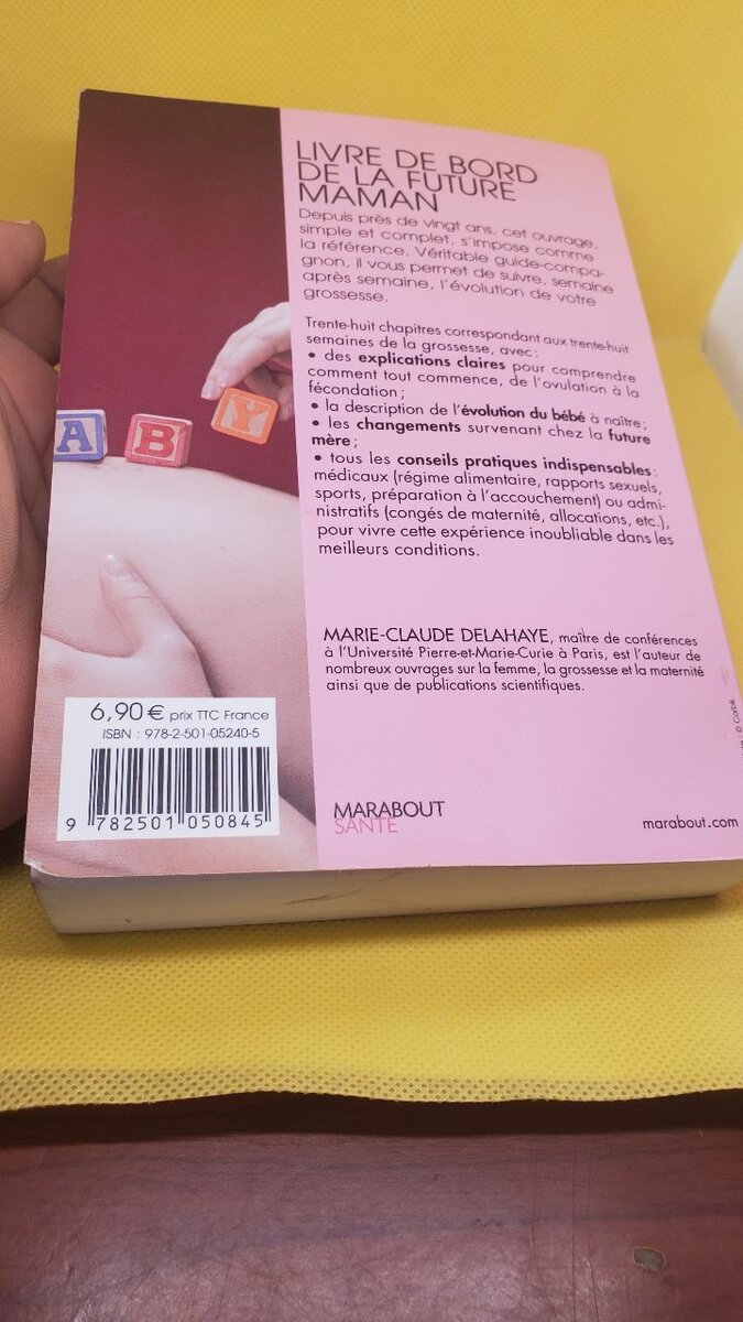 Livre de bord de la future maman