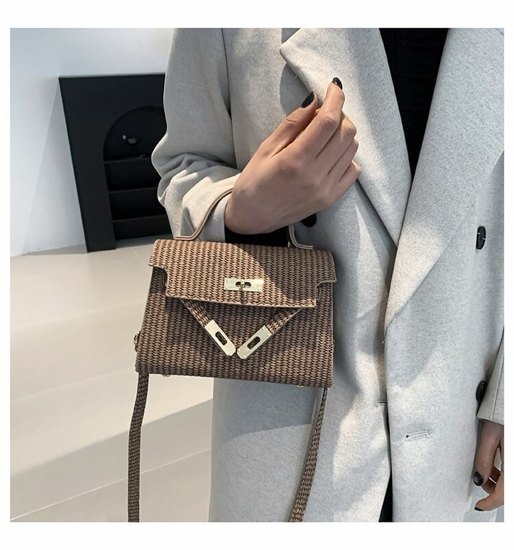 Sac à main texturé élégant